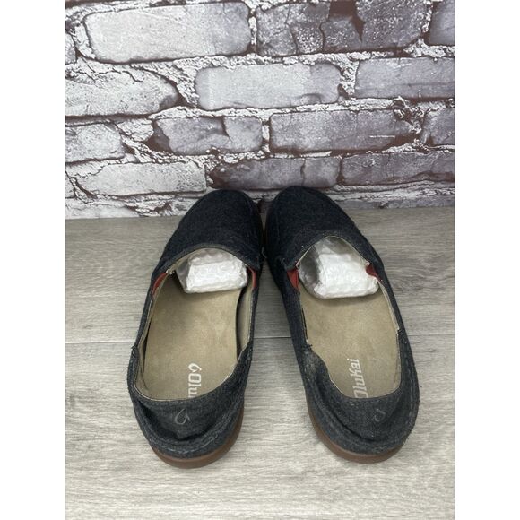 Olukai Wool Gray Wool Fabric Casual Slip On Casual Sneakers Men’s 11M US/44EU - Picture 14 of 16